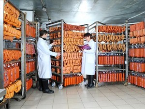 Производство колбасы