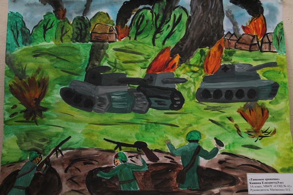 танковое сражение