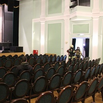 Учения в концертном зале "Свиридовский"