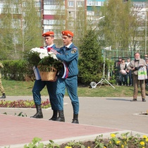 Митинг у памятного знака «Героям Чернобыля»
