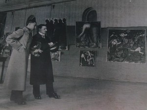 На выставке Малевича в Курске