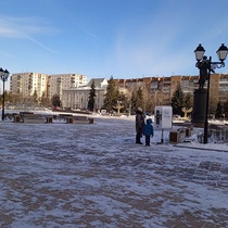Зима в Курске