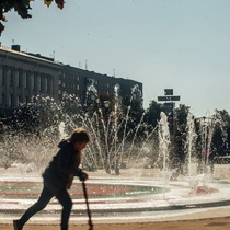 Светомузыкальный фонтан в Курске