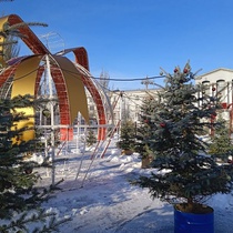 Зима в Курске