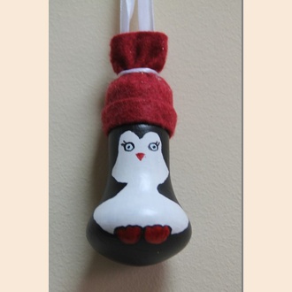 Елочная игрушка - Пингвин