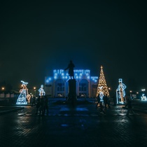Театральная площадь Курска