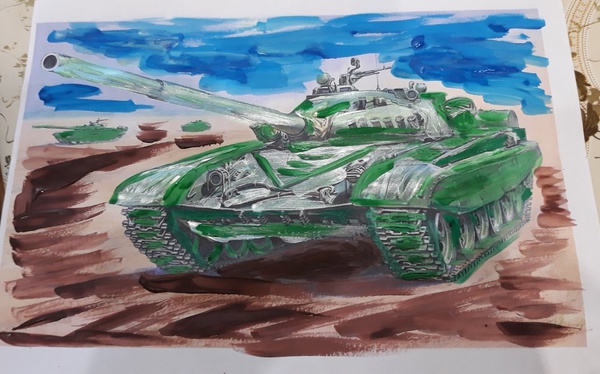 "Военный танк"
