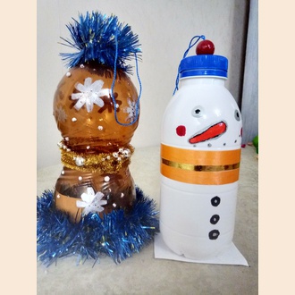 Снеговик и колокольчик