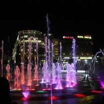 Закрытие фонтана на Театральной площади