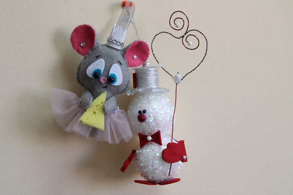 Мышка и снеговик