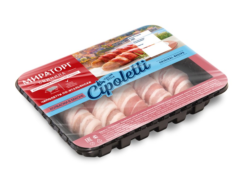 АПХ "Мираторг" начал производство колбасок "Чиполетти" из свинины