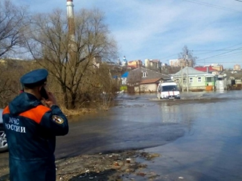 В Курскую область пришла большая вода