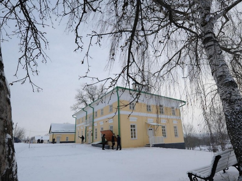 В Курской области реконструировали усадьбу Фета