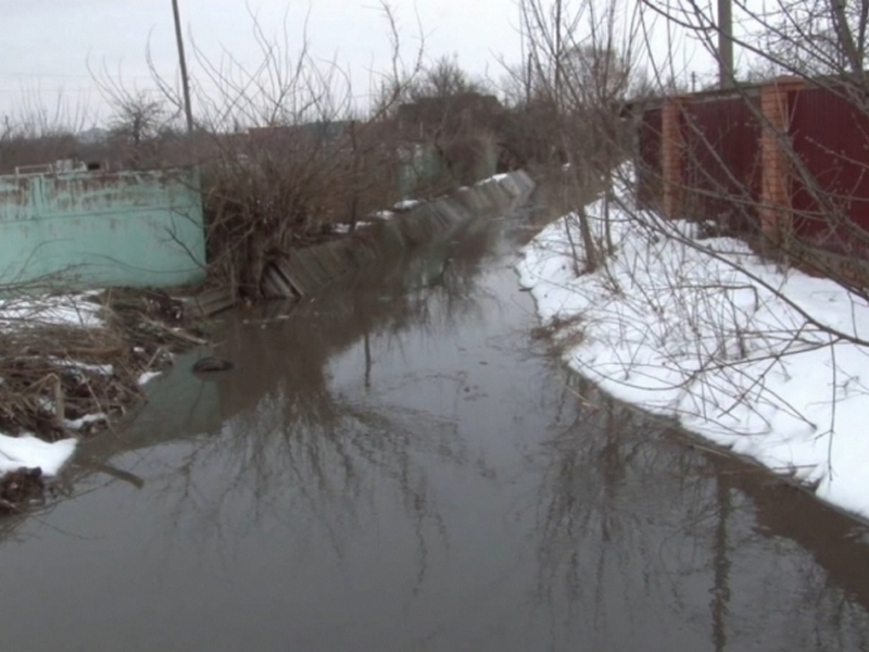 На Курскую область наступает "большая вода"