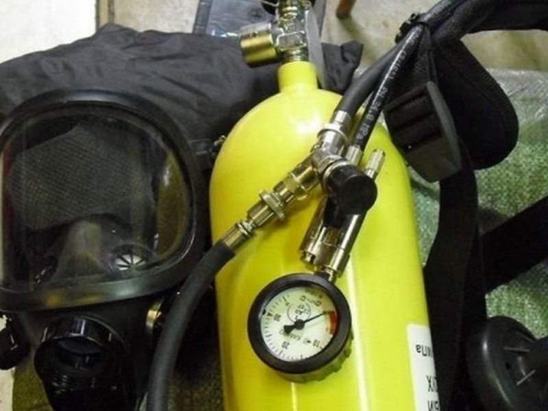Курские пожарные получили новые дыхательных аппараты