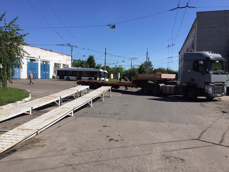 В Курск приехал третий электробус