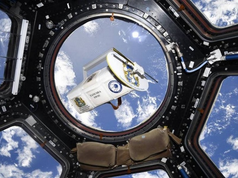 Космонавты вывели на орбиту курские "Танюши"