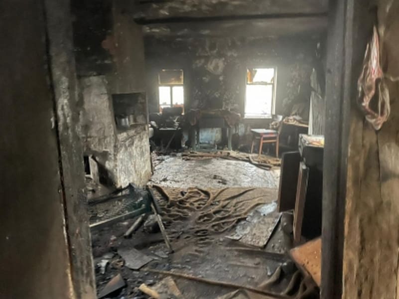 Пожар в Курске: погибли три человека