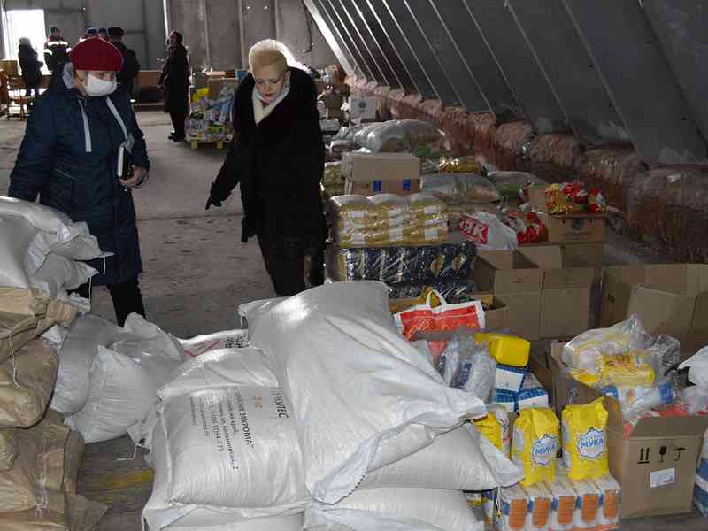 В Курской области собирают гуманитарную помощь для беженцев