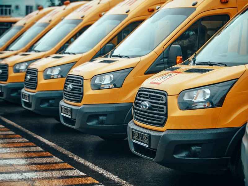 Курская область получила школьные автобусы