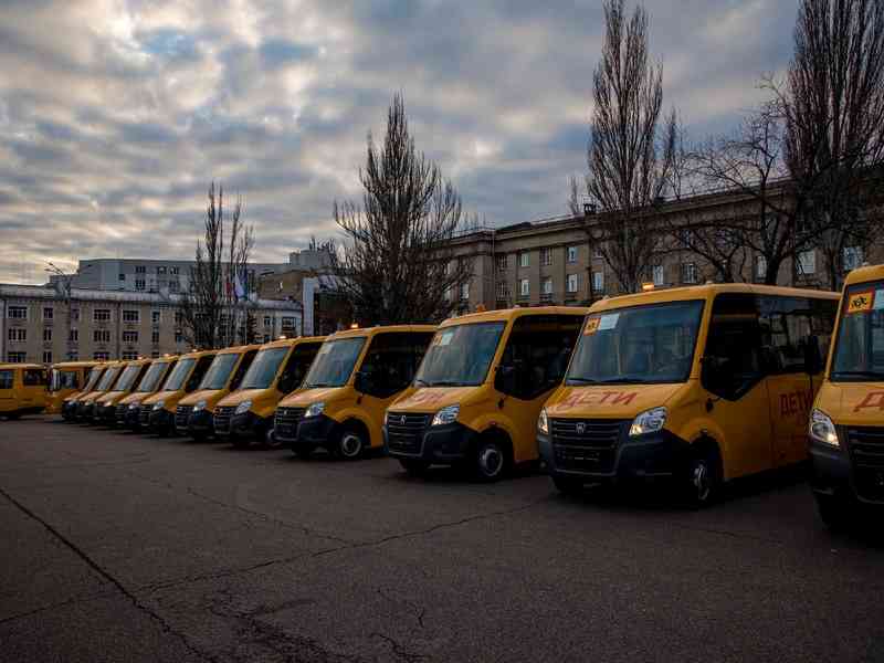 Курские школы получили новые автобусы
