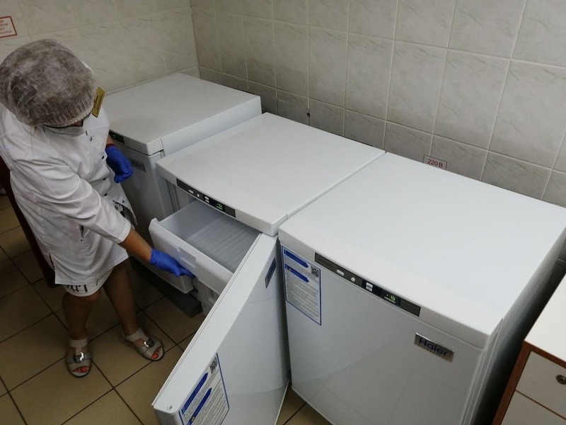 Курская область закупила 30 холодильников для вакцины