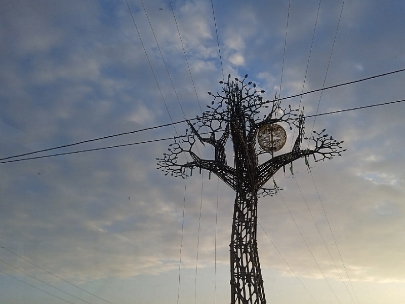 Электрическая яблоня - новый курский арт-объект