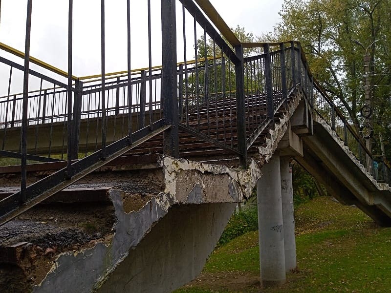 В Курске отремонтируют мост на Боевке