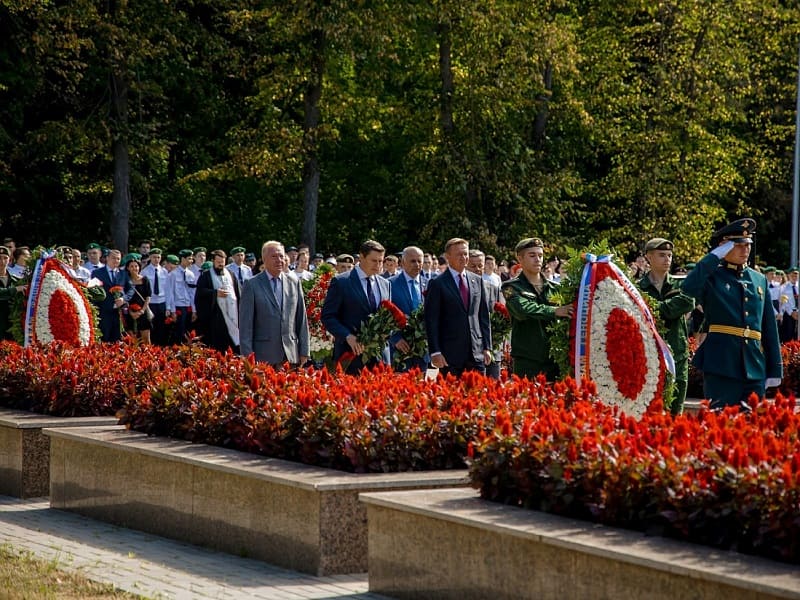В Курске перезахоронили останки 123 погибших в годы войны
