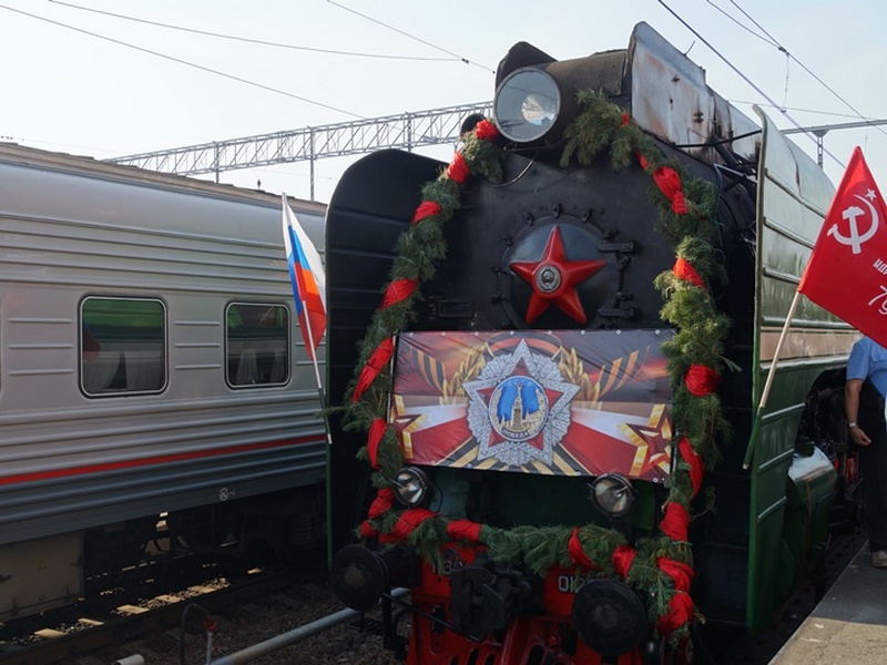"Поезд Победы" приедет в Курск