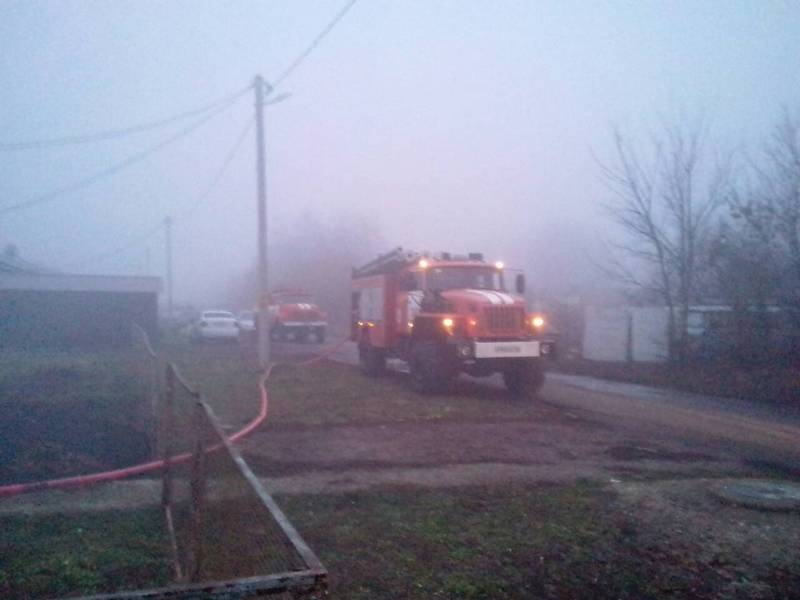 В Курской области пожар унес жизни троих детей