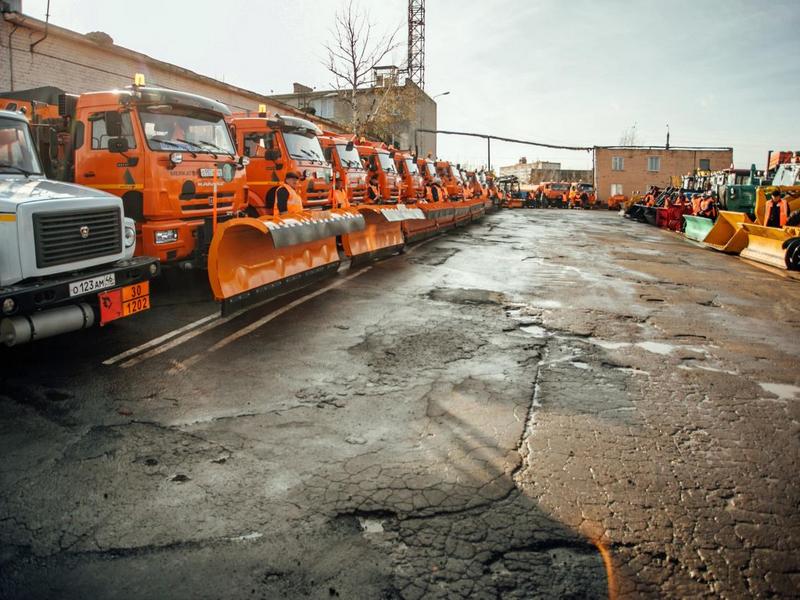 Зимой улицы Курска будут убирать 85 единиц техники