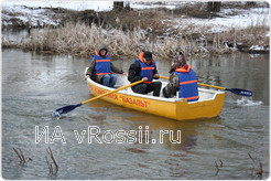 Ежегодно в Курске в зонах затопления дежурят спасатели.
