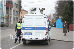 За автомобилистами на курских улицах, помимо стационарных видеокамер, следят еще и передвижные комплексы видеофиксации.