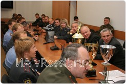 Брянская команда спортсменов-милиционеров