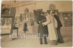Выставка картин Казимира Малевича в апреле 1913 года во второй Женской гимназии  Курска.